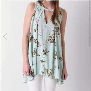 Free People Tree Swing Tunic Tank